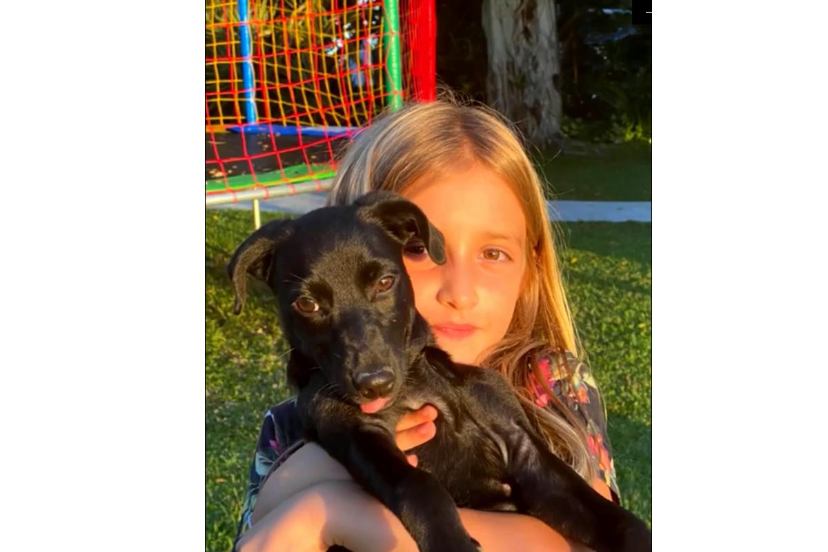 Eva completa 9 anos de vida e ganha homenagem de Angelica e Luciano Huck
