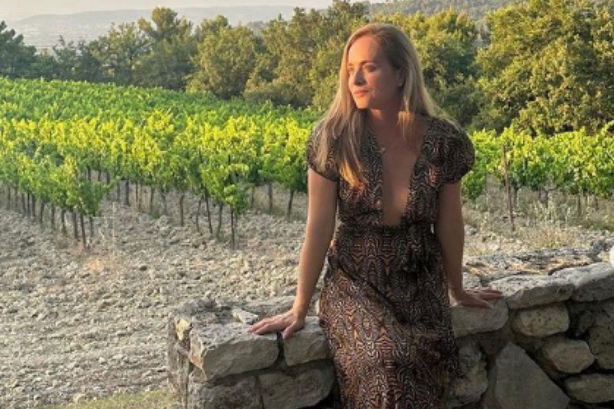 Angelica aproveitou um dia em família no museu ao ar livre