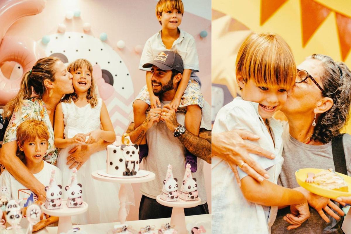 A família foi toda reunida