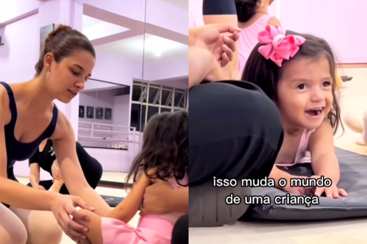 A professora ofereceu uma bolsa de estudos para Mabel após ela ser recusada em outras instituições