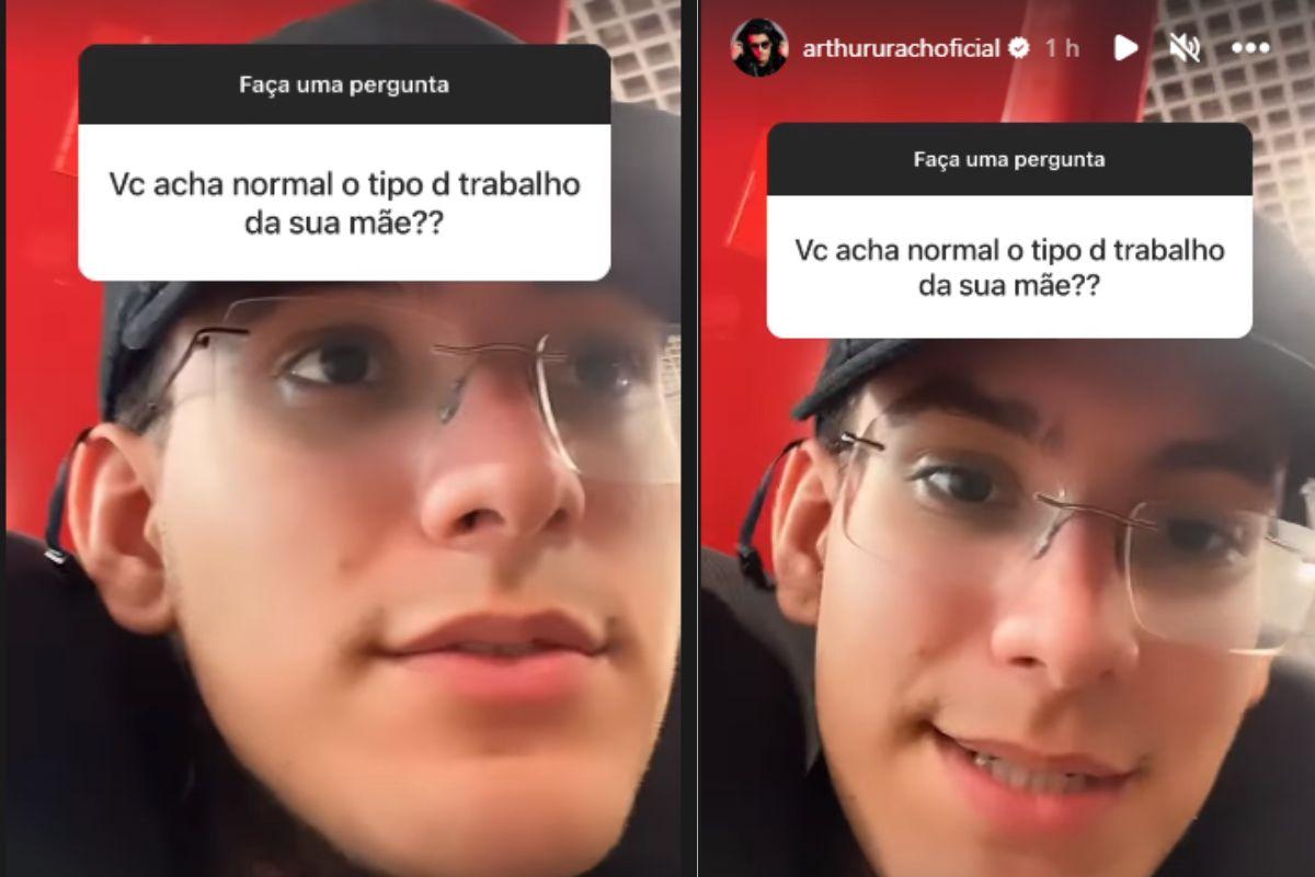 Filho de Andressa Urach fala sobre o trabalho da mãe