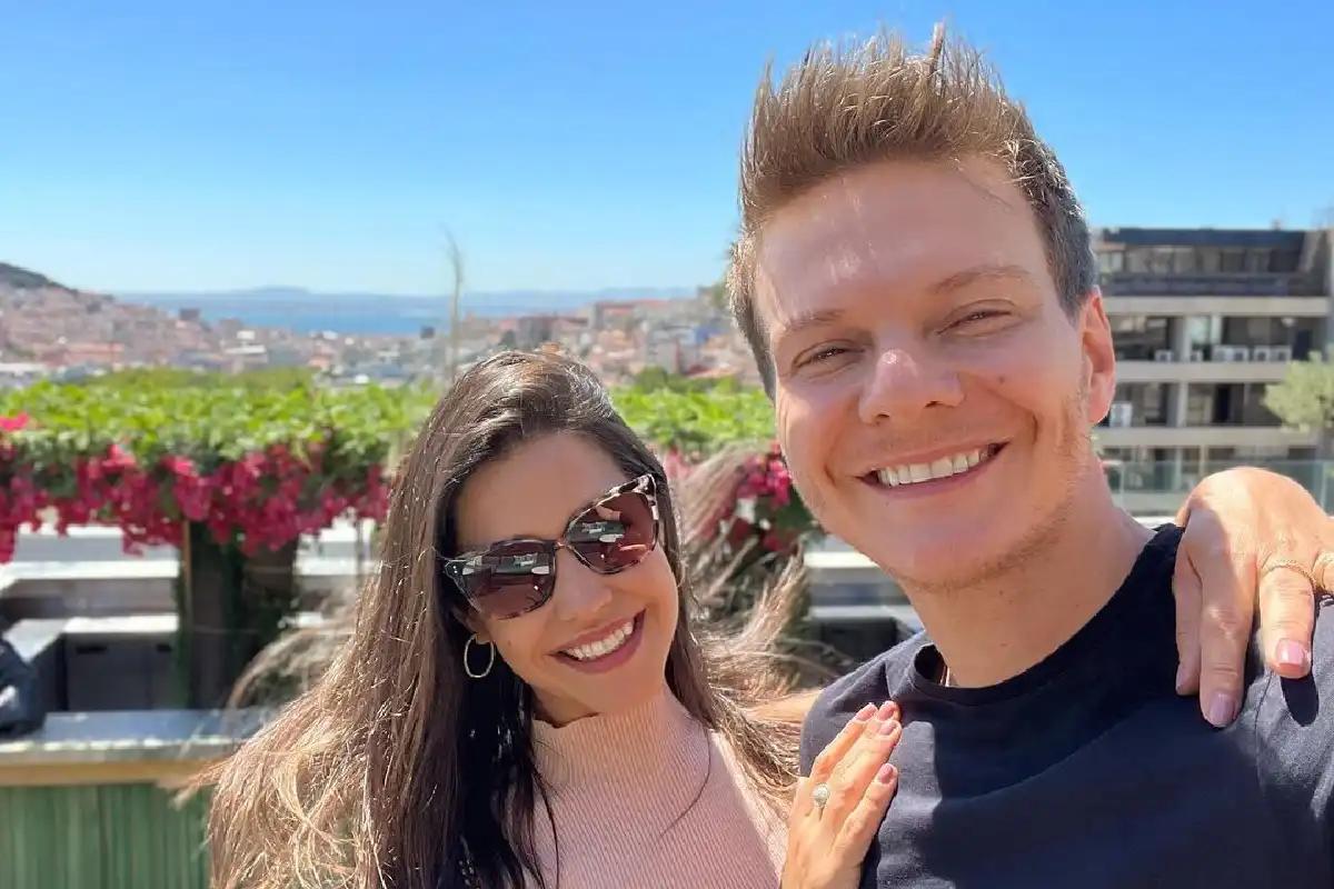 Michel Teló destaca importância da família com Thais Fersoza
