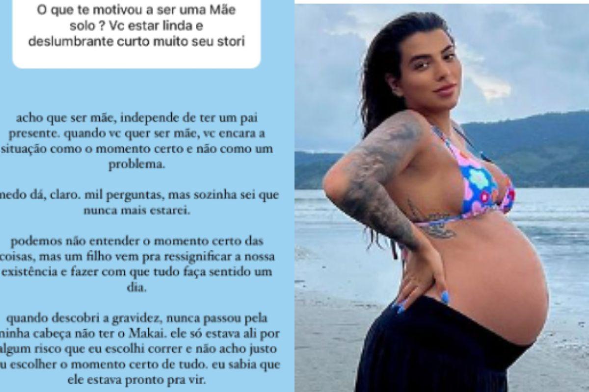 Petra Mattar fala sobre ser mãe solo