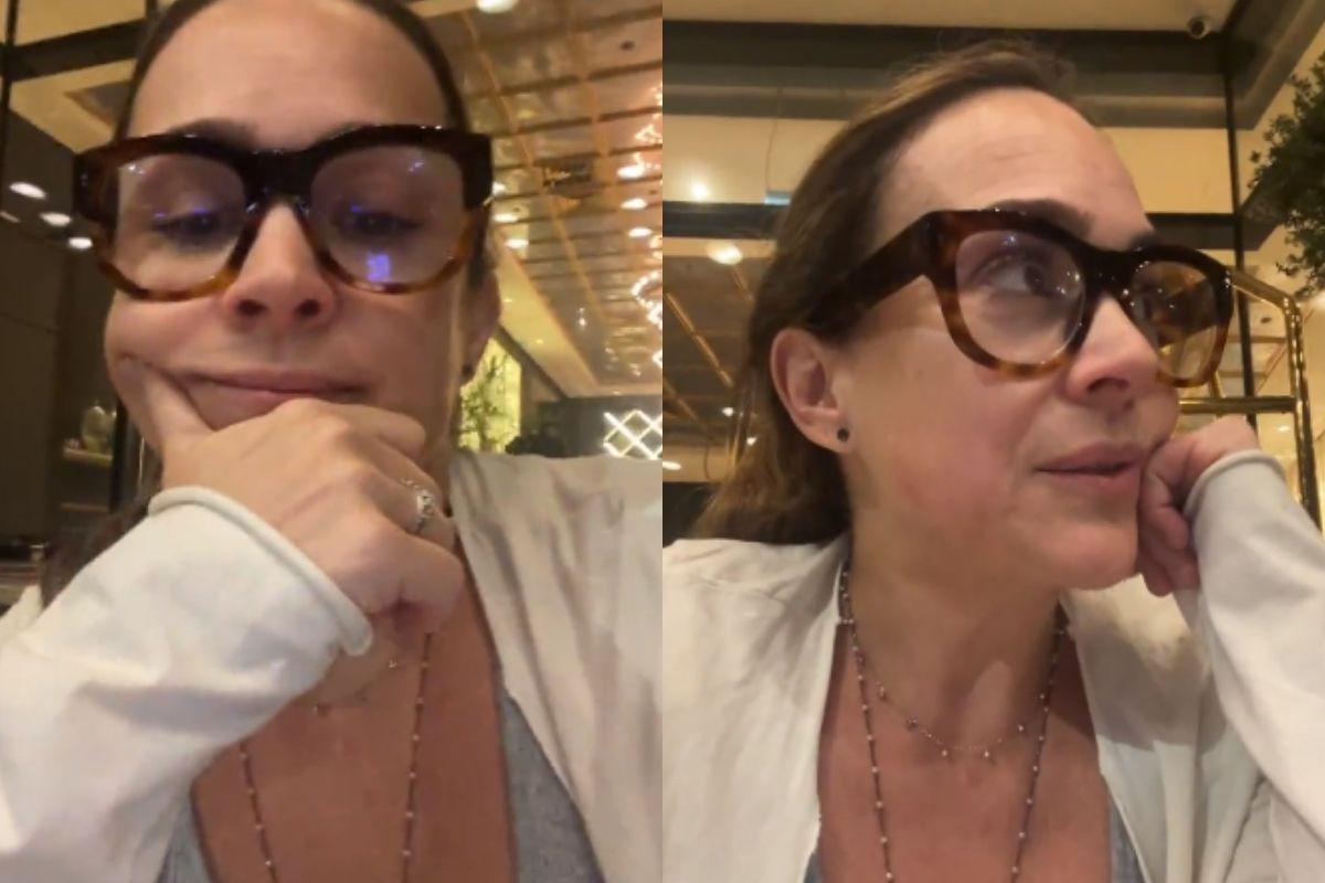 Gabriela contou como estão os momentos de tensão em Israel