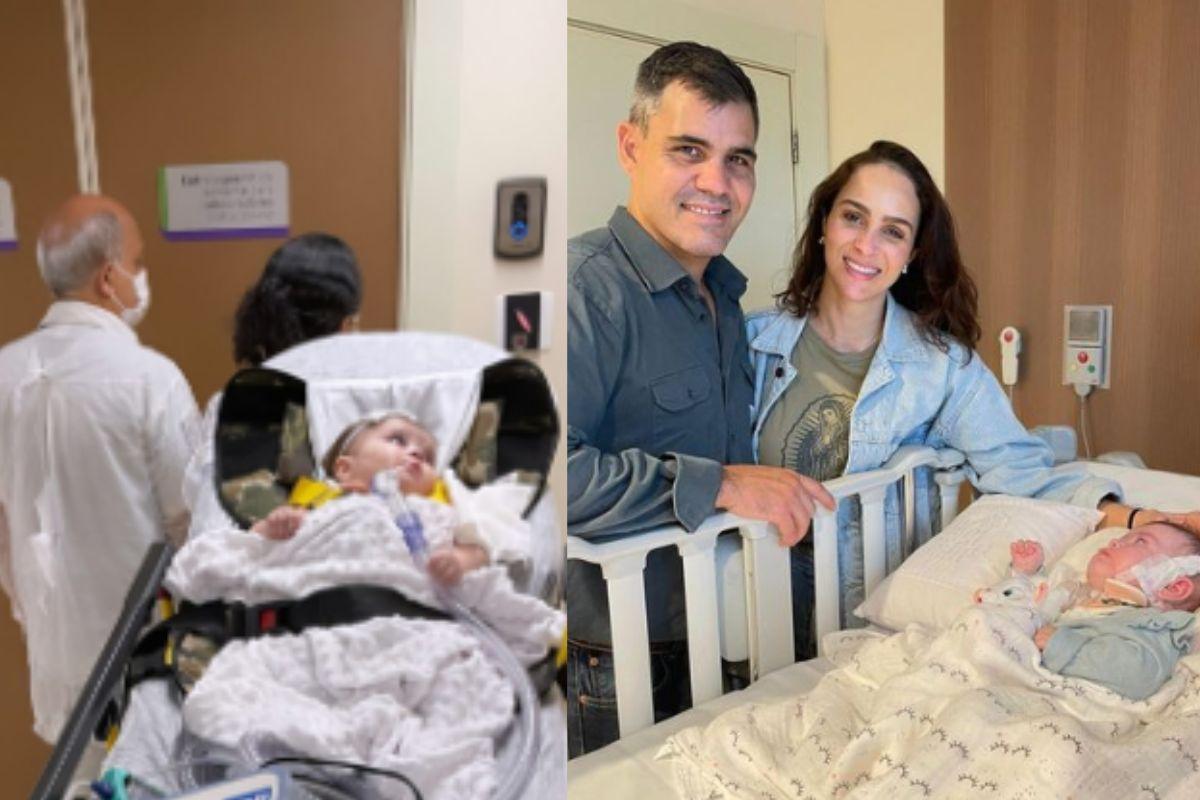 Filha de Leticia e Juliano Cazarré volta para internação