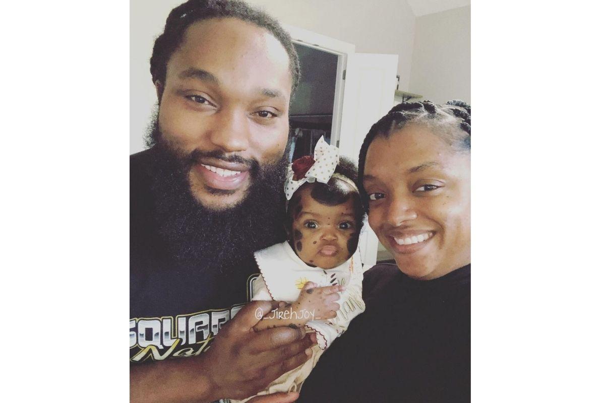 Jireh e os pais, Tonika e Justin