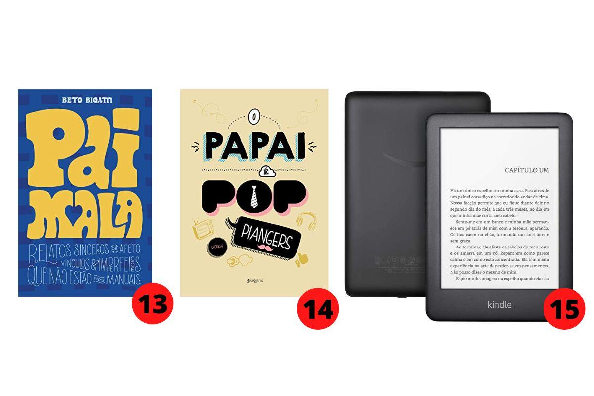 Presentes para o Dia dos Pais: Livros sobre paternidade ou um Kindle