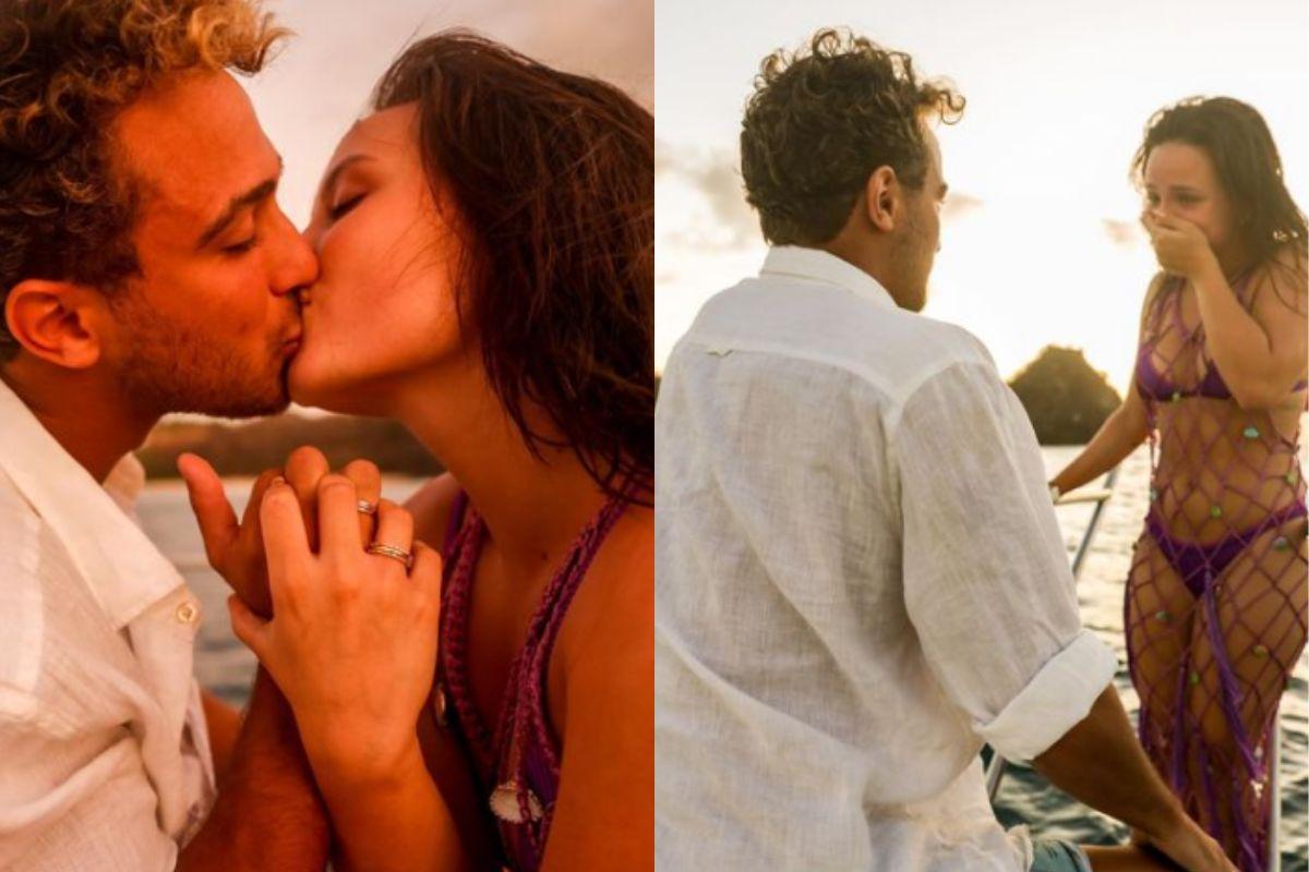 Larissa Manoela, André Luiz Frambach