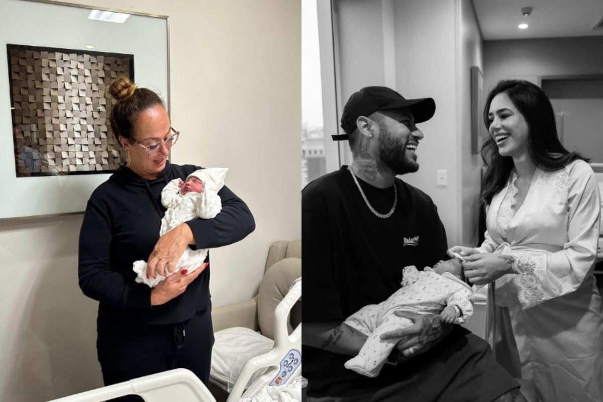Nadine Golçalves, Neymar, Bruna Biancardi, mãe Neymar, sogra Bruna Biancardi, avó Mavie, família Neymar, família Bruna Biancardi, família Mavie, primeiras fotos mãe Neymar Mavie