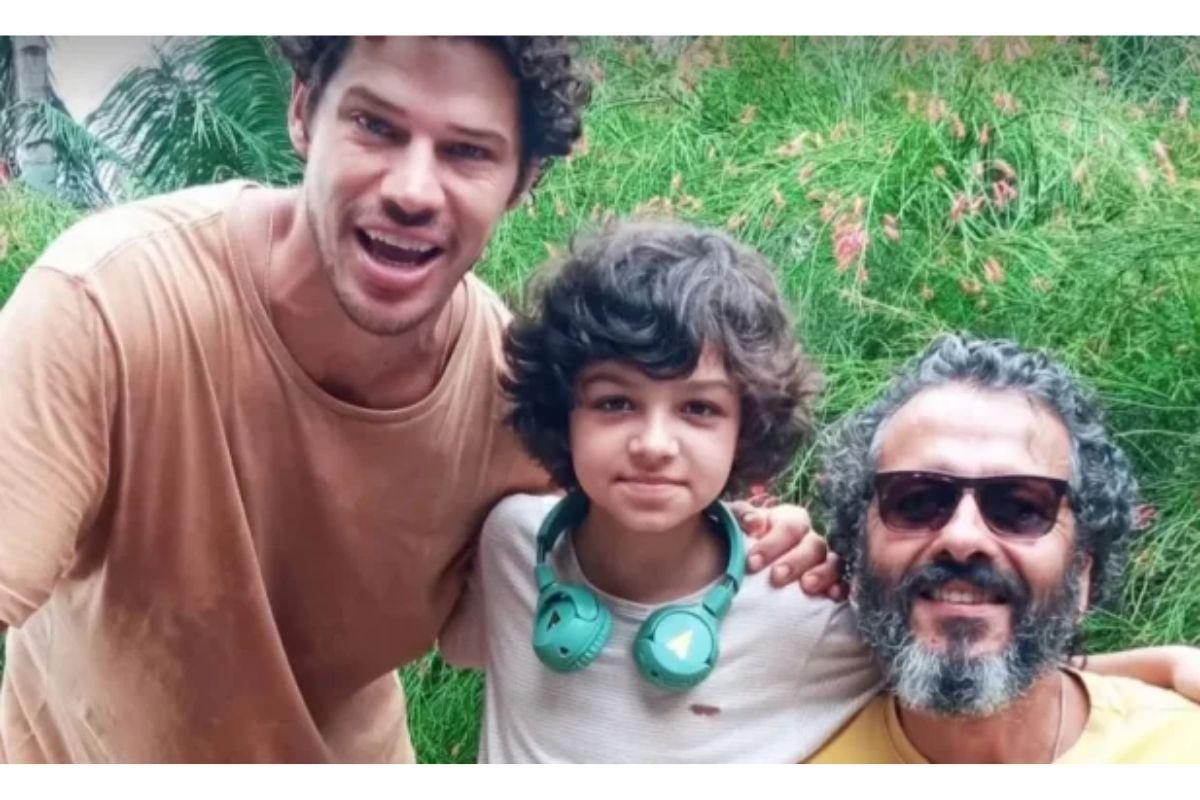 Gustavo como Tadeu na primeira fase de 'Pantanal'