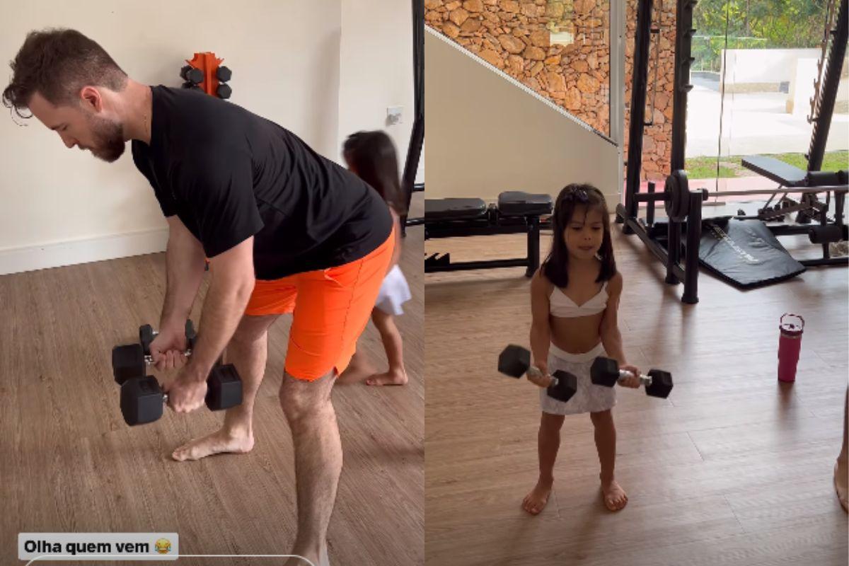 Filha de Maíra Cardi