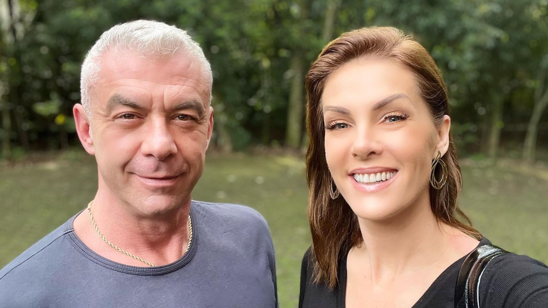 Ana Hickmann e marido