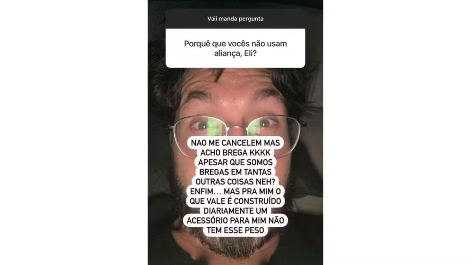 Eliezer fala porque não usa aliança com Viih Tube