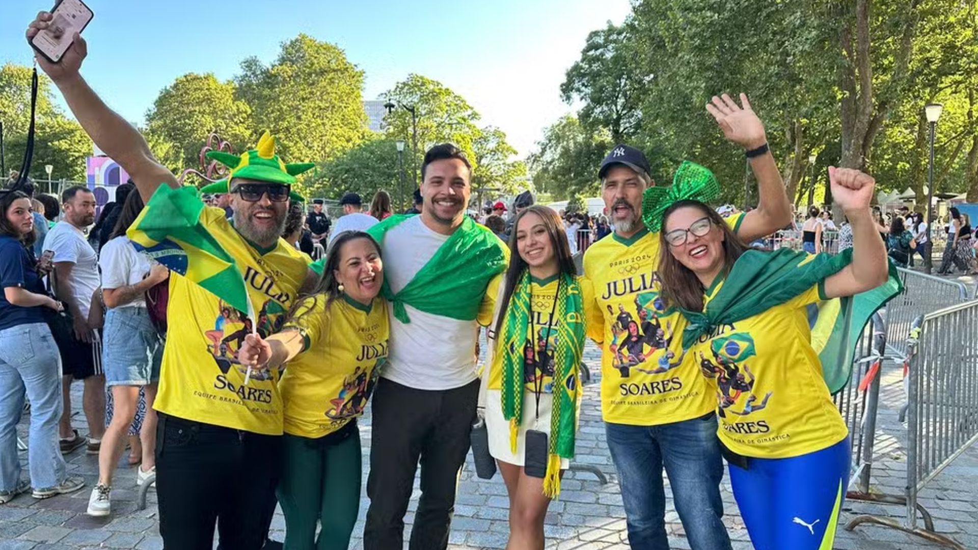 Fam&iacute;lia de Julia Soares e Petrix