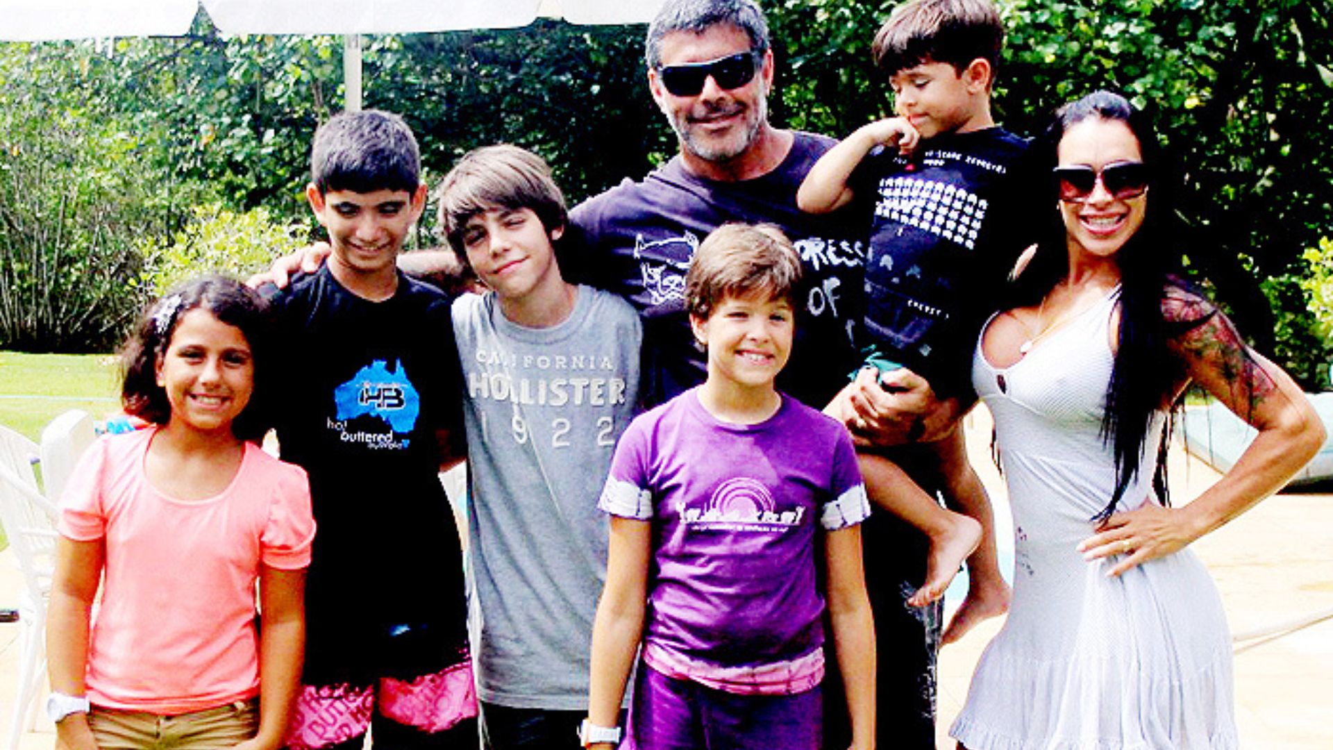 Fam&iacute;lia de Alexandre Frota