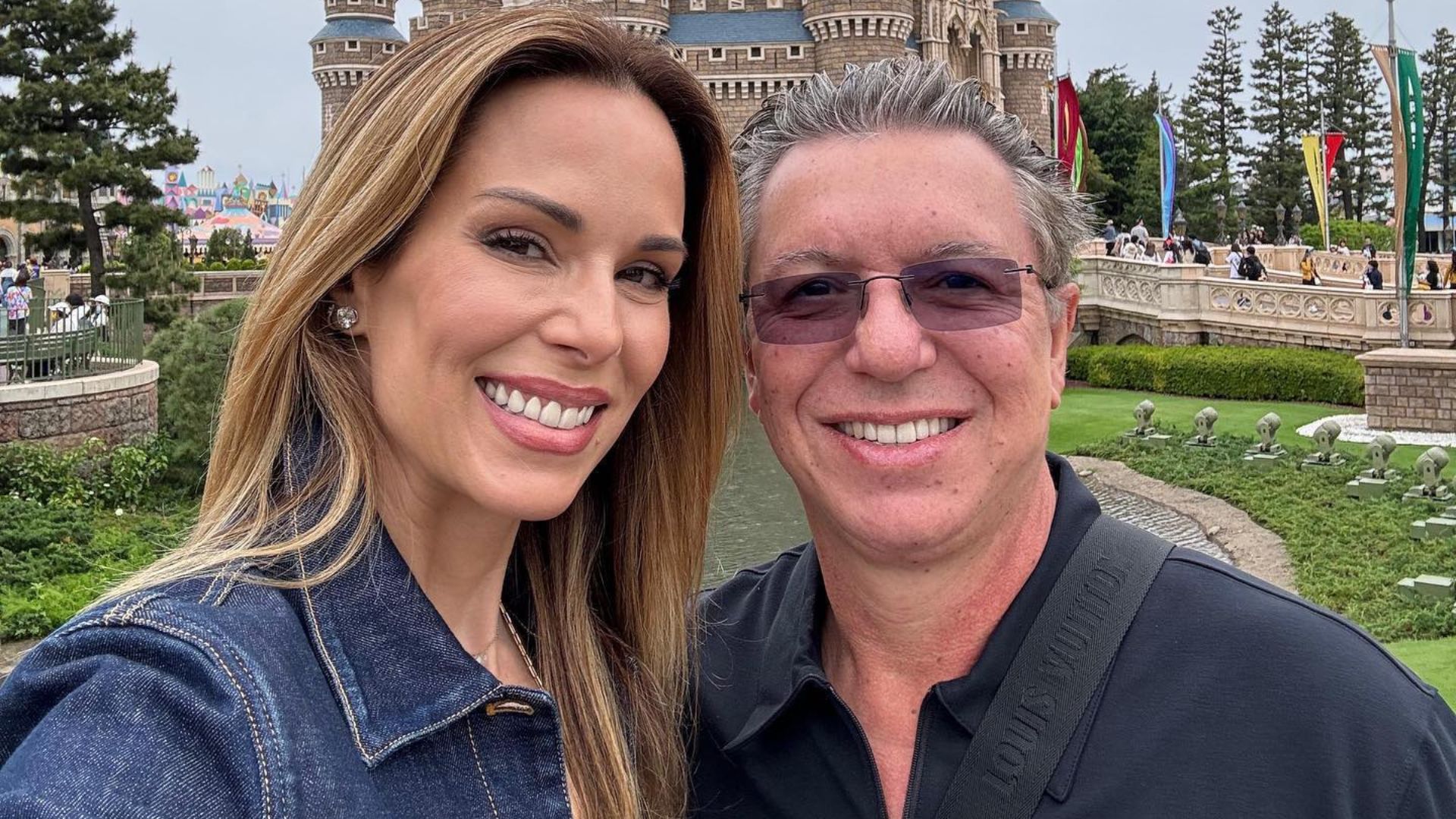 Boninho e Ana Furtado