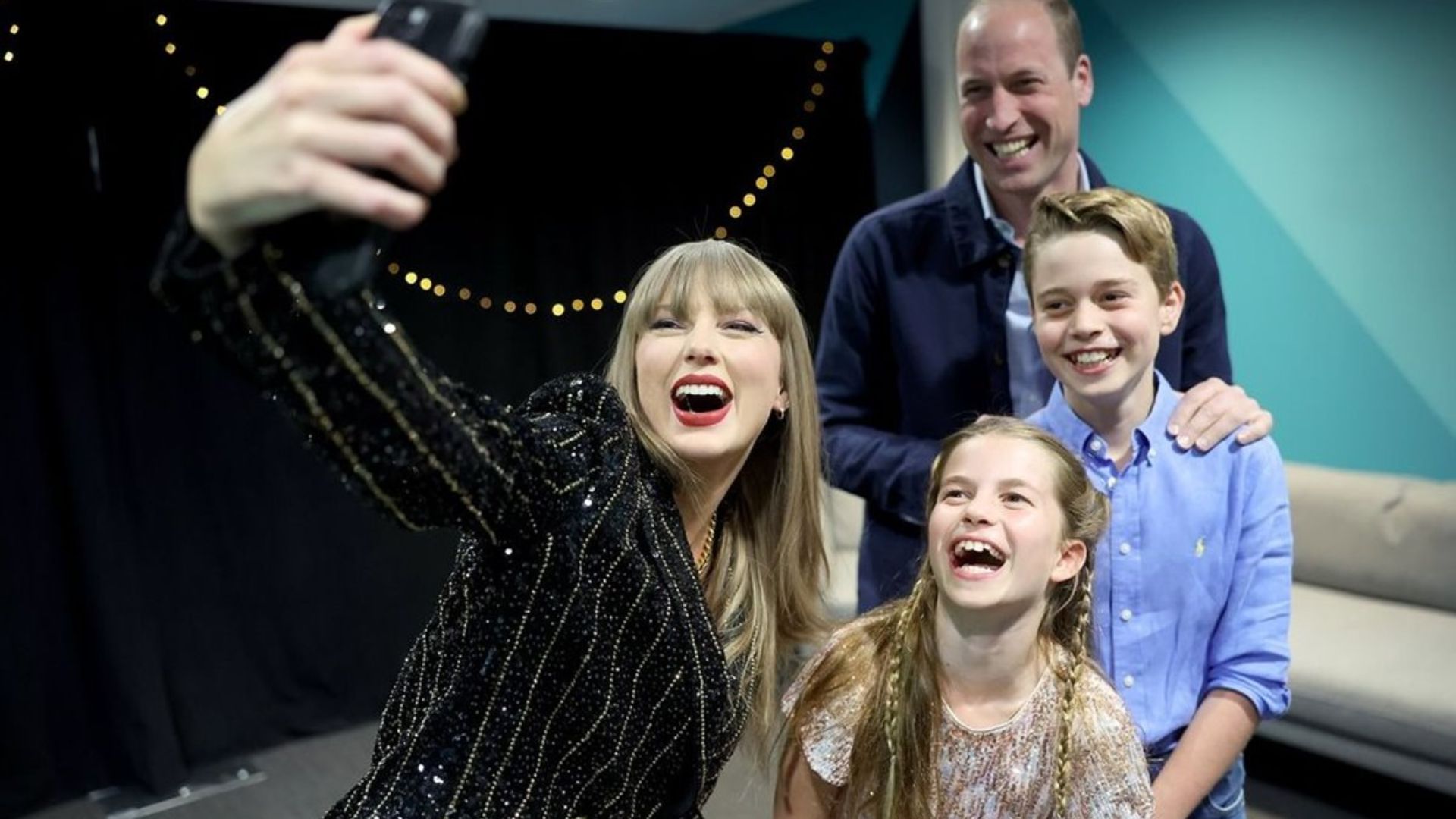 Taylor Swifit e Fam&iacute;lia Real