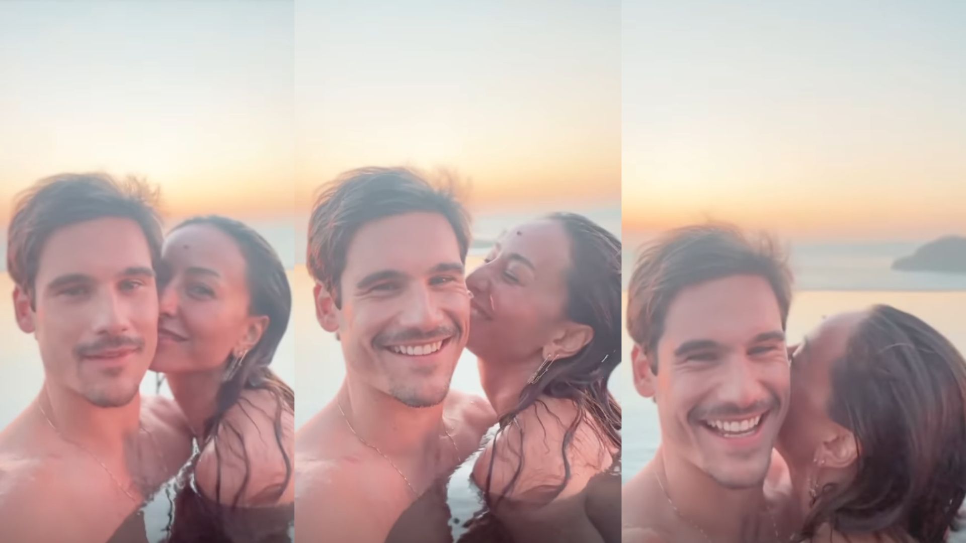 Nicolas Prattes e Sabrina Sato