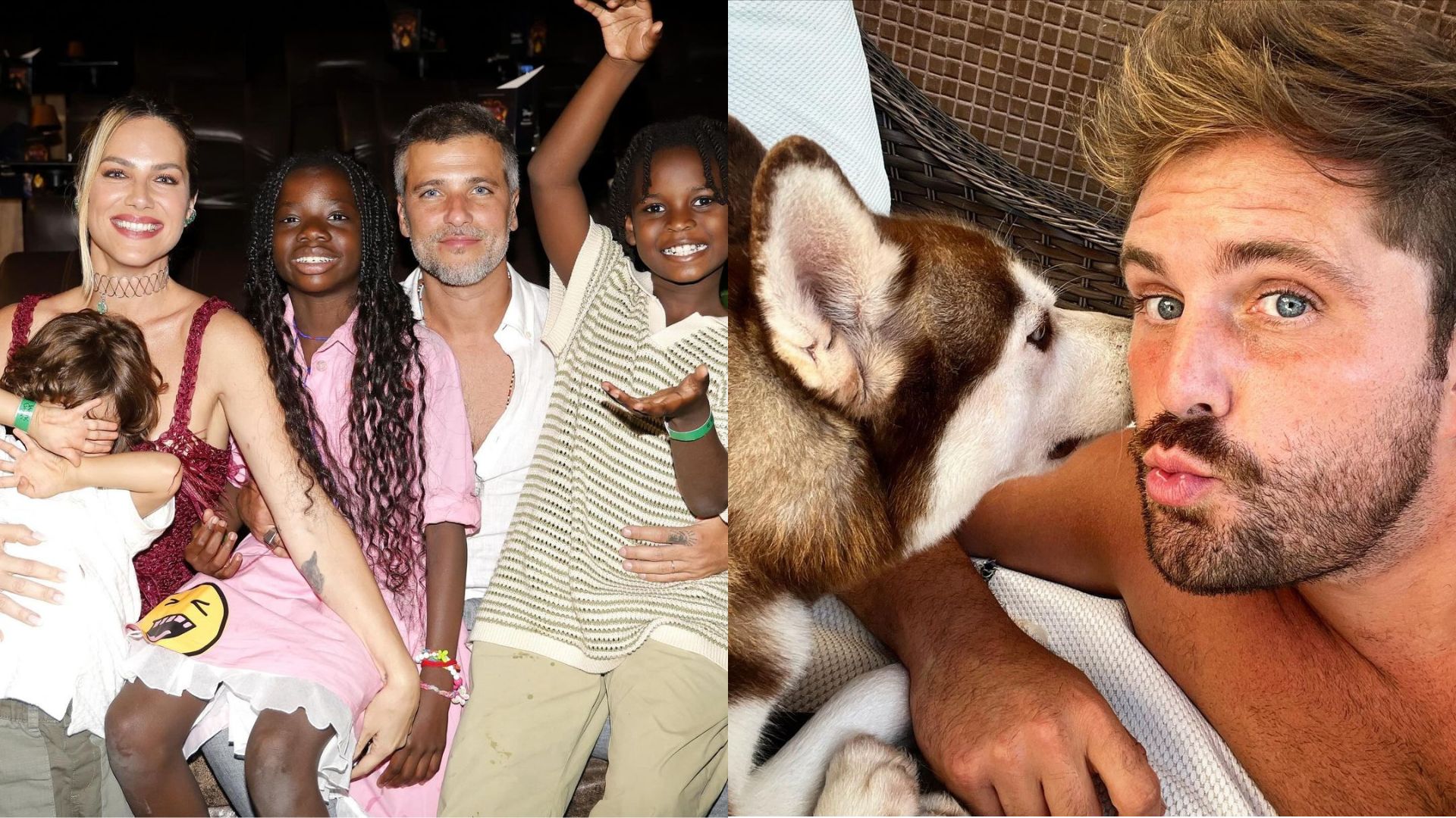 Giovanna Ewbank, Titi, Bless, Zyan, Bruno Gagliasso, Thiago Gagliasso