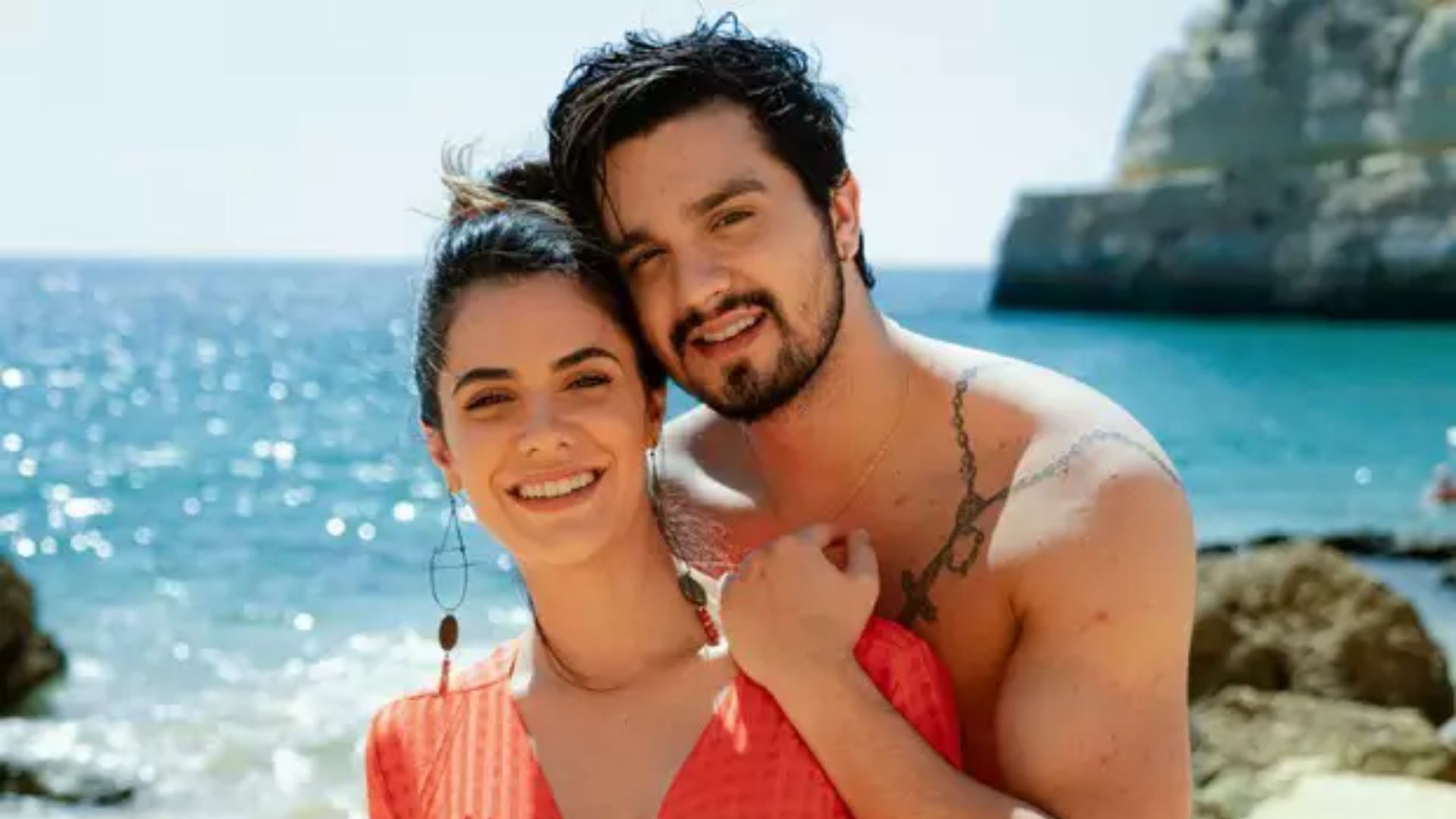 Luan Santana e Jade Magalhães