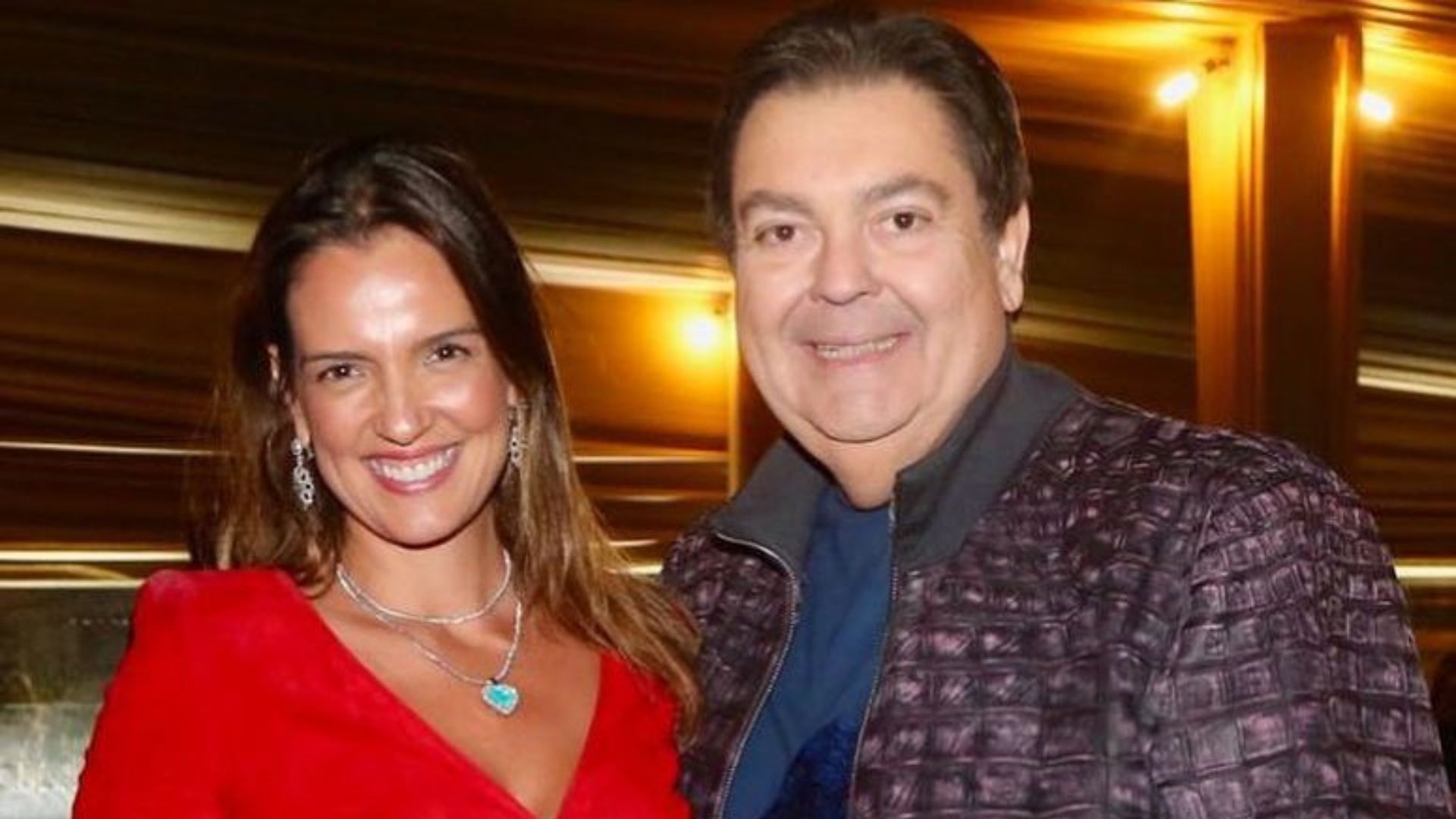 Faust&atilde;o e esposa