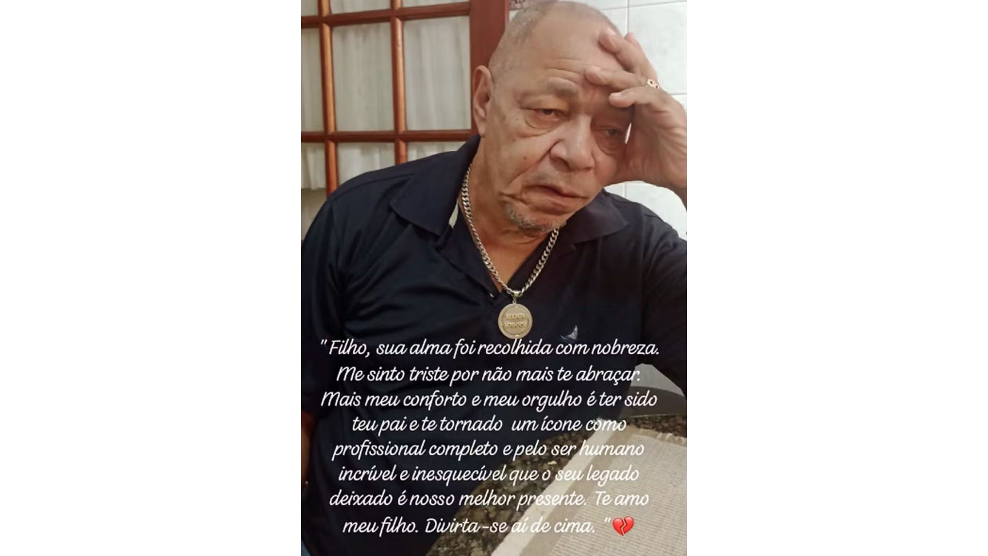 Pai de Anderson Leonardo, do Molejo