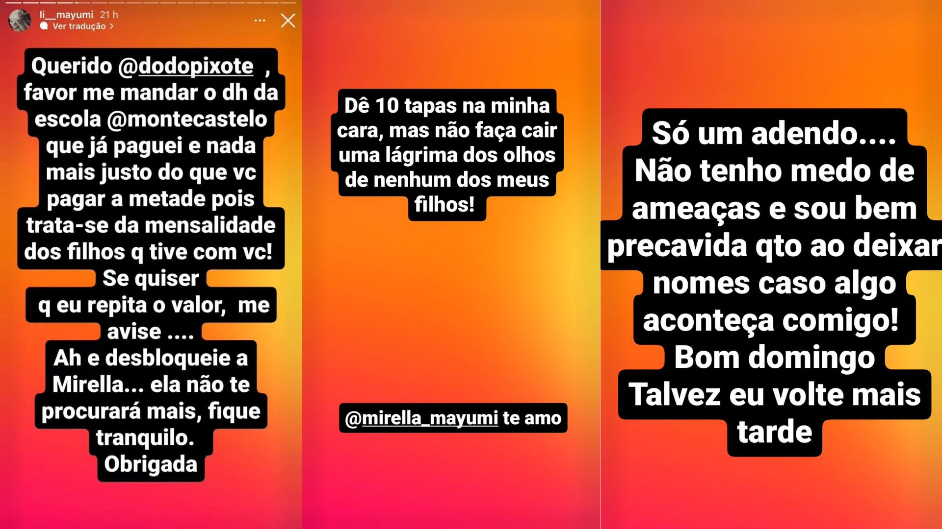 Ex-mulher de Dod&ocirc; Pixote