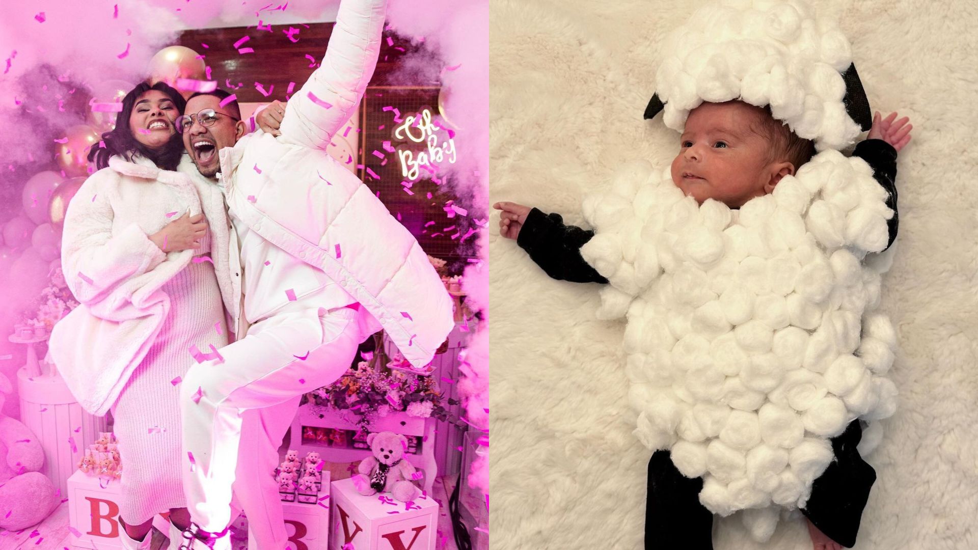 Cantor gospel Pedro Henrique, esposa Suilan Barreto e filha Zoe