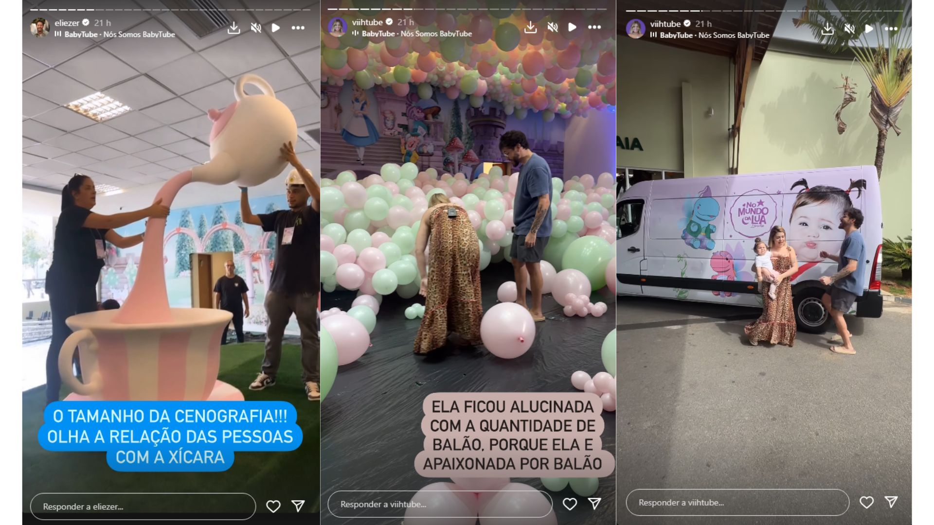 Festa de 1 ano da Lua