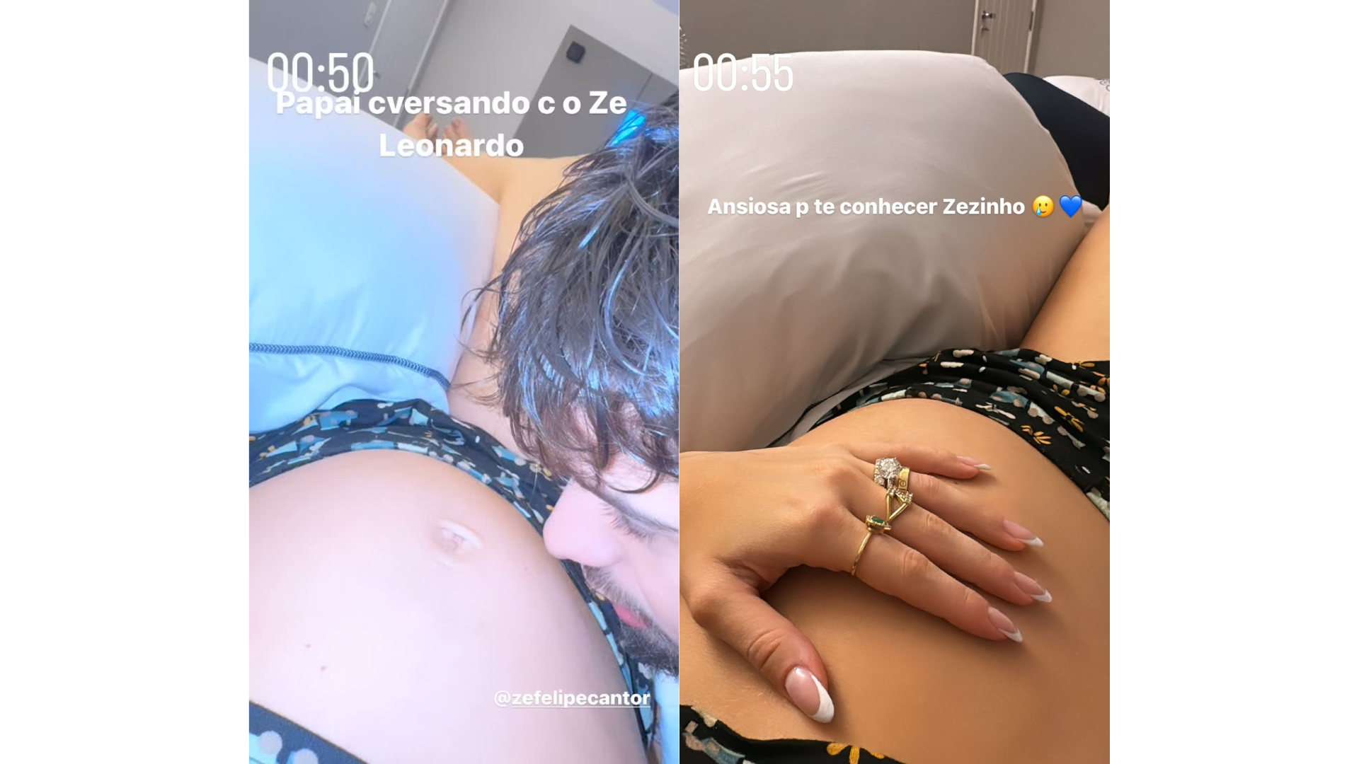 Virginia e Z&eacute; Felipe