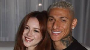 Richarlison e a namorada