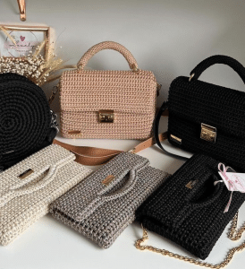 Moda Sustentável! As Bolsas de Crochê São o Novo Must-Have!