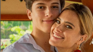 Carolina Dieckmann compartilha momentos de carinho com seu filho José