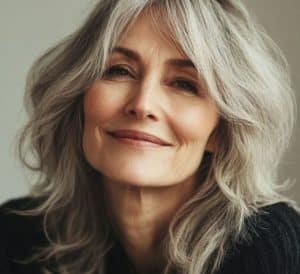 50 anos com carinha de 30? O segredo pode estar na franja certa