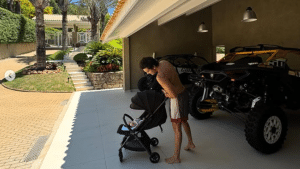 Luan Santana compartilha momento fofo com a filha e brinca sobre o bloquinho unidos da Serena