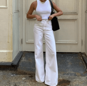 Calça Branca com Atitude! Looks Incríveis para Arrasar em Qualquer Hora