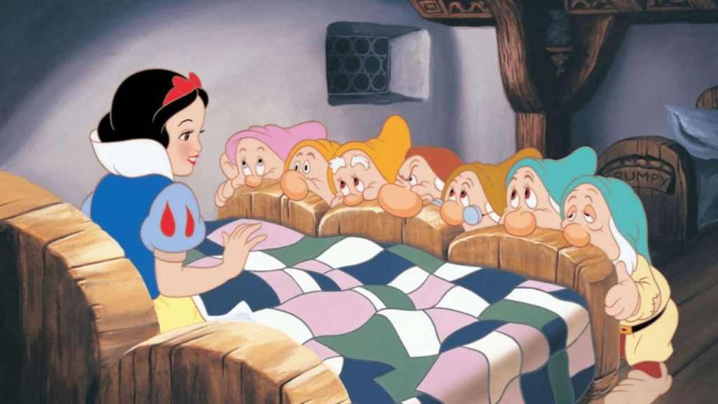 Animação Branca de Neve da Disney