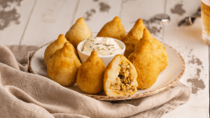 Coxinha low carb: receita com passo a passo.