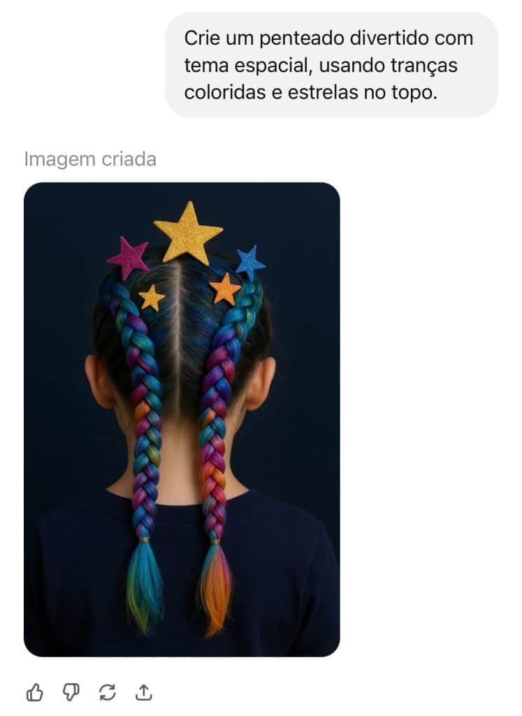 Dia do cabelo maluco: como pedir ajuda para a IA?