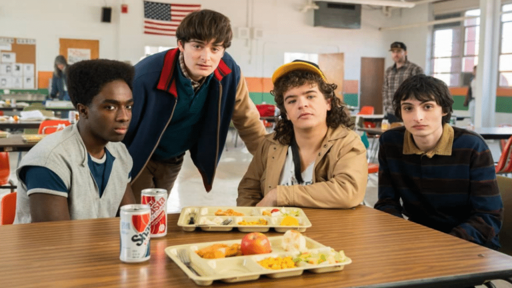 Imagens dos personagens de Stranger Things, série da Netflix